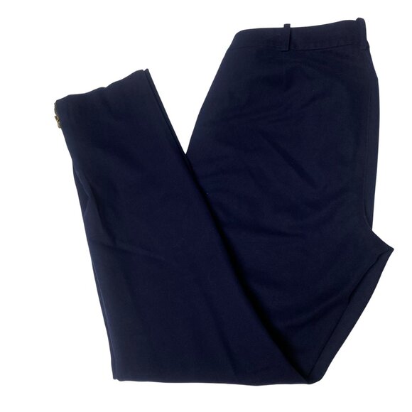 Lauren Ralph Lauren Womens Navy Slim Fit Pants Size 8 - Picture 8 of 10
